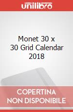 Monet 30 x 30 Grid Calendar 2018 articolo cartoleria