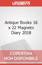 Antique Books 16 x 22 Magneto Diary 2018 articolo cartoleria