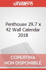 Penthouse 29.7 x 42 Wall Calendar 2018 articolo cartoleria
