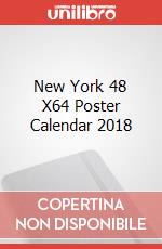 New York 48 X64 Poster Calendar 2018 articolo cartoleria