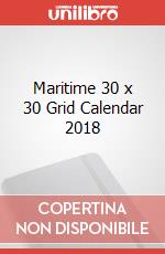 Maritime 30 x 30 Grid Calendar 2018 articolo cartoleria
