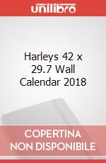 Harleys 42 x 29.7 Wall Calendar 2018 articolo cartoleria