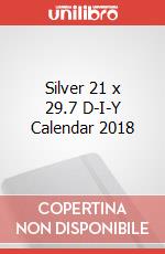 Silver 21 x 29.7 D-I-Y Calendar 2018 articolo cartoleria