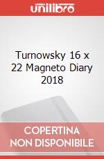 Turnowsky 16 x 22 Magneto Diary 2018 articolo cartoleria