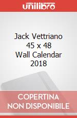 Jack Vettriano 45 x 48 Wall Calendar 2018 articolo cartoleria