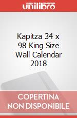 Kapitza 34 x 98 King Size Wall Calendar 2018