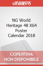 NG World Heritage 48 X64 Poster Calendar 2018 articolo cartoleria