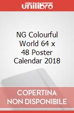NG Colourful World 64 x 48 Poster Calendar 2018 articolo cartoleria