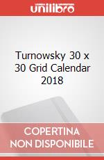 Turnowsky 30 x 30 Grid Calendar 2018 articolo cartoleria