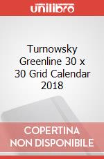 Turnowsky Greenline 30 x 30 Grid Calendar 2018 articolo cartoleria