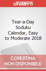 Tear-a-Day Soduku Calendar, Easy to Moderate 2018 articolo cartoleria
