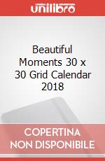 Beautiful Moments 30 x 30 Grid Calendar 2018 articolo cartoleria