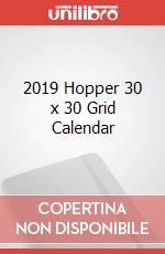 2019 Hopper 30 x 30 Grid Calendar articolo cartoleria