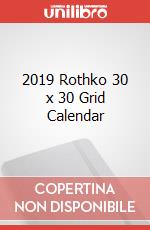 2019 Rothko 30 x 30 Grid Calendar articolo cartoleria