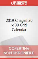 2019 Chagall 30 x 30 Grid Calendar articolo cartoleria