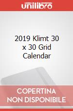2019 Klimt 30 x 30 Grid Calendar articolo cartoleria