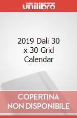 2019 Dali 30 x 30 Grid Calendar articolo cartoleria