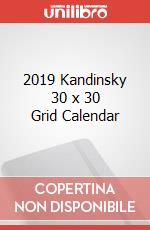 2019 Kandinsky 30 x 30 Grid Calendar articolo cartoleria