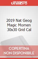 2019 Nat Geog Magic Momen 30x30 Grid Cal articolo cartoleria
