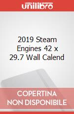 2019 Steam Engines 42 x 29.7 Wall Calend articolo cartoleria