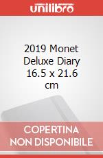 2019 Monet Deluxe Diary 16.5 x 21.6 cm articolo cartoleria