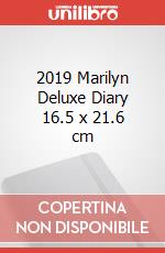 2019 Marilyn Deluxe Diary 16.5 x 21.6 cm articolo cartoleria