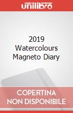 2019 Watercolours Magneto Diary articolo cartoleria