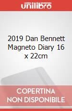 2019 Dan Bennett Magneto Diary 16 x 22cm articolo cartoleria