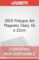 2019 Polygon Art Magneto Diary 16 x 22cm articolo cartoleria