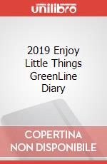 2019 Enjoy Little Things GreenLine Diary articolo cartoleria