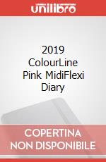 2019 ColourLine Pink MidiFlexi Diary articolo cartoleria