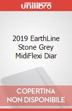 2019 EarthLine Stone Grey MidiFlexi Diar articolo cartoleria