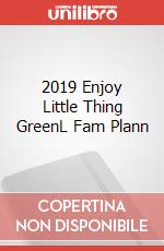 2019 Enjoy Little Thing GreenL Fam Plann articolo cartoleria