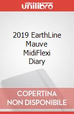 2019 EarthLine Mauve MidiFlexi Diary articolo cartoleria
