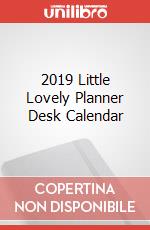 2019 Little Lovely Planner Desk Calendar articolo cartoleria
