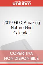 2019 GEO Amazing Nature Grid Calendar articolo cartoleria
