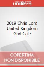 2019 Chris Lord United Kingdom Grid Cale articolo cartoleria