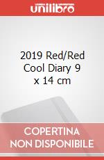 2019 Red/Red Cool Diary 9 x 14 cm articolo cartoleria