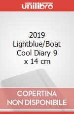 2019 Lightblue/Boat Cool Diary 9 x 14 cm articolo cartoleria