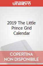 2019 The Little Prince Grid Calendar articolo cartoleria