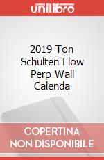 2019 Ton Schulten Flow Perp Wall Calenda articolo cartoleria