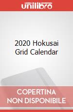 2020 Hokusai Grid Calendar articolo cartoleria