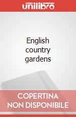 English country gardens articolo cartoleria