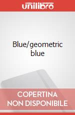 Blue/geometric blue articolo cartoleria