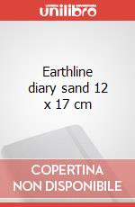 Earthline diary sand 12 x 17 cm articolo cartoleria