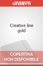 Creative line gold articolo cartoleria