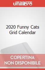 2020 Funny Cats Grid Calendar articolo cartoleria