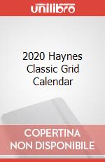 2020 Haynes Classic Grid Calendar articolo cartoleria