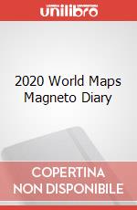 2020 World Maps Magneto Diary articolo cartoleria
