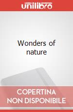 Wonders of nature articolo cartoleria